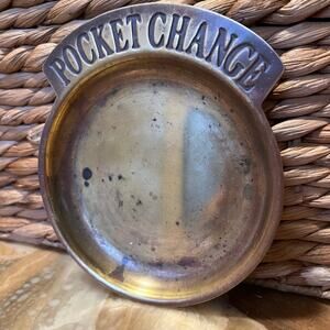 Brass Pocket Change Dish